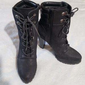 Jennifer Lopez High Heel Boots Size 9 1/2